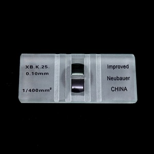 혈구 계수 챔버 혈구계(헤모사이토미터) 온도계(열계) 커버슬립 및 슬라이드 포함, 미생물용 - Product Image 3