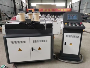 Máy uốn profile cửa sổ cửa ra vào bằng nhôm CNC ba trục Hisena bán chạy, thiết bị uốn khung nhẹ, lõi bạc đạn động cơ - Product Image 4