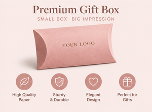 Pink Pillow <b>Box</b> Packaging High Quality Paperboard Smooth Folding Custom Logo Printing <b>for</b> Jewelry Small <b>Presents</b> Pillow <b>Box</b> - Product Image 3