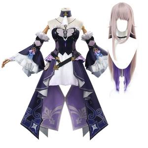 Juego de fiesta de Navidad de Halloween Honkai: Peluca de pelo largo Star Rail <span class=keywords><strong>Herta</strong></span> Prop - Product Image 6