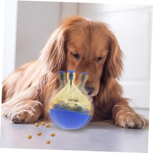 สัตว์เลี้ยงแบบโต้ตอบสุนัขแมว Feeder <span class=keywords><strong>IQ</strong></span> รักษา Tumbler เล่นรั่วของเล่นบอลแบบโต้ตอบ - Product Image 4