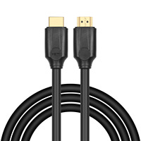 Cable de Cobre Chapado en Oro Negro con Revestimiento de PVC para Proyector y Computadora, Audio y Video 4K, Varias Longitudes, Precio de Fábrica Económico