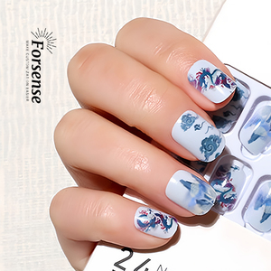 Venta al por mayor estilo chino <span class=keywords><strong>uñas</strong></span> <span class=keywords><strong>postizas</strong></span> estética pintada a mano Prensa en <span class=keywords><strong>uñas</strong></span> diseñador personalizado corto cuadrado <span class=keywords><strong>uñas</strong></span> <span class=keywords><strong>postizas</strong></span> personalizadas - Product Image 3