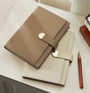 Hot-bán A5-sized văn phòng nhật ký và máy tính xách tay ràng buộc với <span class=keywords><strong>PU</strong></span> bao gồm, được trang bị với chủ sở hữu bút. - Product Image 1