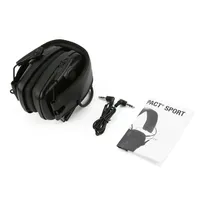 Headphone Elektronik Peredam Kebisingan yang Dipasang di Kepala, Headset Taktis Pelindung Telinga untuk Olahraga, Berburu, dan Menembak di Luar Ruangan