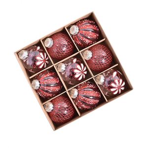 Boling Cross-Border Tree Ornaments Pet Painted Special-Shaped Plastic <b>Christmas</b> <b>Baubles</b> Festive Party Atmosphere - Product Image 4