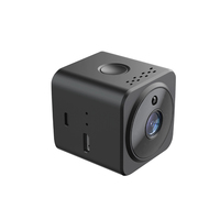 Mini caméra WiFi 2MP HD sans fil, vision nocturne intérieure, autonomie de la batterie de 3 heures, détection de mouvement, caméra AS02, caméra de sécurité domestique