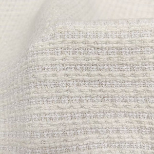 2025 Hot Bán Nhỏ Thơm Phong Cách 100% Polyester Dệt Thô Tweed Vải Cho Ăn Mặc - Product Image 4