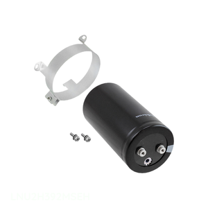 Condensador Original LNU2H392MSEH para Montaje en Chasis, Aluminio, 3900UF, 20%, 500V, SCREW, 3900 uF - Product Image 1