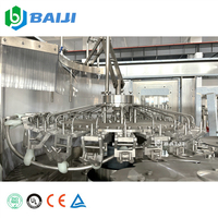 Ligne de production entièrement automatique de machine de remplissage d'embouteillage d'eau purifiée en PET en plastique de 500ml