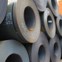 Bobines d'acier au carbone laminées à chaud de 6 mm à 12 mm, best-seller, pour la cintrage et le soudage automatique d'étriers, plaque de construction navale JIS