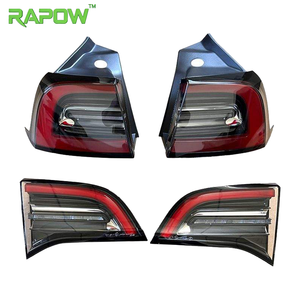 Set Completo di Luci Posteriori RAPOW per Model <span class=keywords><strong>Y</strong></span>, OE 1502088 1502089 1077402-00-<span class=keywords><strong>B</strong></span> 1077398-00-H 2020-2025, Direttamente dalla Fabbrica - Product Image 3