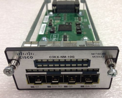 Plc C3kx-nm-10g 3k-x Network Module for 3750-x 3560-x for Warranty Product Discontinued