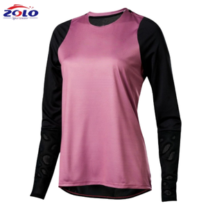 Joli maillot de motocross rose léger et respirant BMX VTT MX maillot de <span class=keywords><strong>moto</strong></span> vêtements pour femmes - Product Image 2