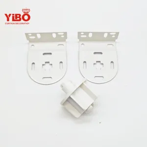 YIBO fabrika 38mm ağır stor perde aksesuarları kullanımlık akıllı ev ürünü perde aksesuarları
