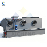 Épurateur de fumées acides à tour de pulvérisation verticale à couches filtrantes pour gaz résiduels acides/alcalins