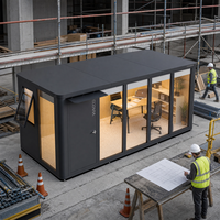 COCOVIA – Bâtiment modulaire en aluminium à installation manuelle, bureau de chantier, structure portable à déploiement rapide