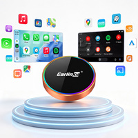 Autokit Carlinkit CP2AM 4-en-1 : Dongle CarPlay sans fil, MirrorLink, Plug & Play, adaptateur vidéo Android Auto pour la mise en miroir