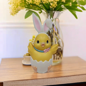 China Factory Supplier Home Decor Craft Easter Gifts Chick Animal Chicken PP Table Decoration - Product Image 4