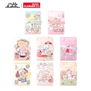 Carnet à spirales magnétique B6 de la marque <span class=keywords><strong>Mikko</strong></span>, nouveau, mignon, en cuir PU, sac à main, carnet de notes - Product Image 6