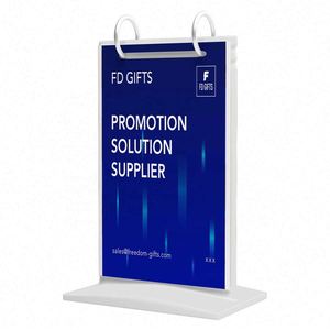 Soporte Portátil de Acrílico para Exhibición de Carteles, Menús, Precios, Tarjetas de Nombre y Etiquetas - Product Image 6