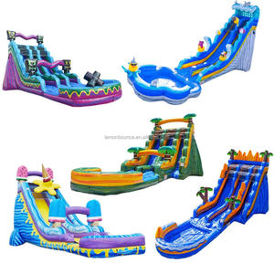 Produits gonflables personnalisés Lemon Bounce, châteaux gonflables commerciaux et combinaisons toboggan-gonflable, toboggans aquatiques gonflables à vendre - Product Image 3
