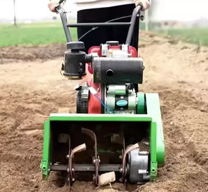 Cultivador de Gasolina Rojo, Mini Rotocultivador Agrícola, Máquina de Labranza de Alta Productividad con Componentes Centrales del Motor - Product Image 5