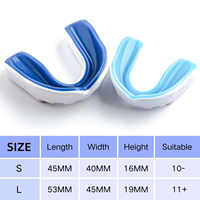 Protège-dents personnalisé en plastique et polyester avec logo sur mesure pour la boxe, le football, le basketball, le MMA, fabriqué en Chine