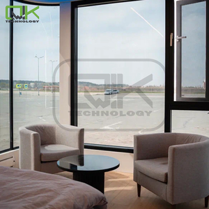 Cabina <span class=keywords><strong>de</strong></span> lujo prefabricada <span class=keywords><strong>de</strong></span> lujo ecológica tradicional, casa pequeña <span class=keywords><strong>de</strong></span> cápsula ecológica para Villa al aire libre, patio, taller, resistente al agua - Product Image 5
