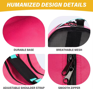 Zapatos de patinaje sobre ruedas de tamaño universal personalizado Bolsas de cuchillas de almacenamiento <span class=keywords><strong>Bolsa</strong></span> de <span class=keywords><strong>patines</strong></span> de hielo transpirable - Product Image 4