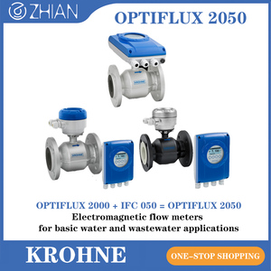 เครื่องวัดการไหลของของเหลว KROHNE แบบแม่เหล็ก DN32 32 มม. OPTIFLUX2050 เซ็นเซอร์วัดการไหลแบบแม่เหล็ก - Product Image 6