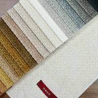 2509C06 Tissu d'ameublement chenille imperméable et respirant pour canapé, anti-boulochage, teint en fil, tissé, poids moyen, 100% polyester - Ventes Flash