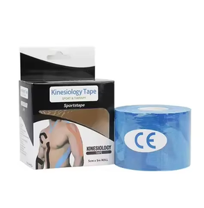 <span class=keywords><strong>Bande</strong></span> <span class=keywords><strong>de</strong></span> <span class=keywords><strong>kinésiologie</strong></span> imperméable élastique pour la récupération sportive, la gym, le soulagement des douleurs musculaires et le soutien <span class=keywords><strong>de</strong></span> la musculature - Product Image 2