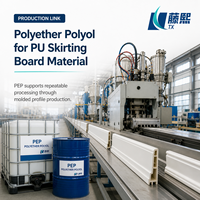 Polyol polyéther PEP en provenance directe d'usine, matière première pour plinthes décoratives en PU