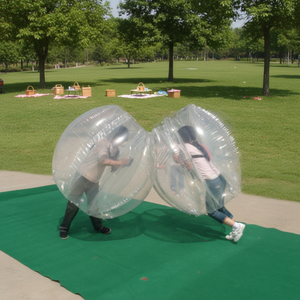 Bola Bumper Tiup Bahan TPU Harga Pabrik, Bola Sepak Bubble Bumper Merek Wolong, Dijual Murah - Product Image 4