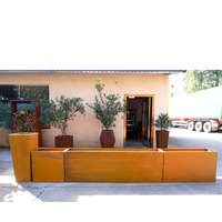 Jardinières démontables - Panneaux interchangeables et finitions mates/brillantes