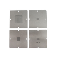 4/6/11 Pcs Dernières PS4 Console de Jeu Pochoir Réparation Chauffage Direct Moule Ensemble Complet d'Outils Kit de Pochoirs de Reballage Ensemble d'Outils de Réparation