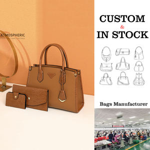 Bolso de Mujer de Gran Capacidad, Nuevo Conjunto de Varias Piezas, Bolso de Hombro y de Mano Simple y Popular para Mujer - Product Image 1