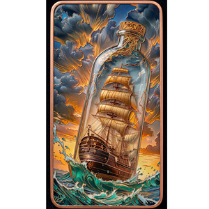 Barra de Cobre de 1 oz, 999% Puro, Diseño 3D Avanzado, Varios Estilos, Colorida, Alto Relieve, Edición Limitada, Coleccionable - Product Image 6