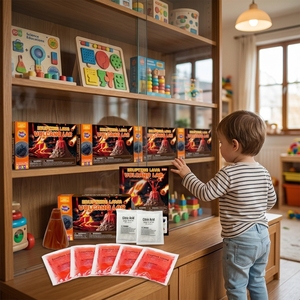 Modelo de <span class=keywords><strong>volcán</strong></span> no tóxico que hace el kit de <span class=keywords><strong>erupción</strong></span> Kit de herramientas de experimento de <span class=keywords><strong>volcán</strong></span> para niños - Product Image 2