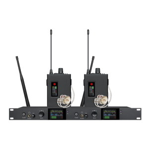 AC-330 High Quality Wireless Stereo Audio In Ear Monitor Low Latency 2.4G Wireless Monitor System Rack Mount <b>XLR</b> connector - Product Image 1