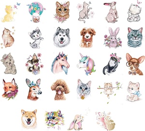 2.36 personalizzato * 2.36in temporaneo realistico gatto orsacchiotto cane Corgi tatuaggio adesivi <span class=keywords><strong>per</strong></span> bambini adulti carino tatuaggio <span class=keywords><strong>per</strong></span> piccoli fan di animali - Product Image 1
