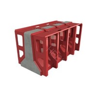 Moule en acier pour barrière de New Jersey - Dimensions personnalisées