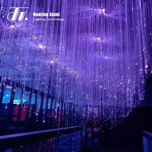 Pendant Fiber Optic Light Wedding Indoor Decoration Drooping Fiber