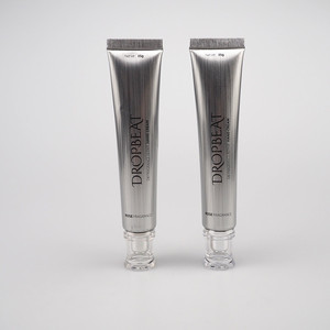 Tube souple sans huile cosmétique de bouclier <span class=keywords><strong>solaire</strong></span> vide de 35g avec capuchon en argent - Product Image 4
