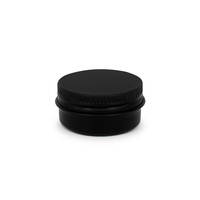 Boîtes en aluminium rondes miniatures de 8 ml, pots métalliques vides pour baume à lèvres, onguent, cosmétiques, emballages quotidiens