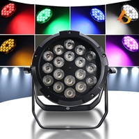 Prix d'usine, 18 pièces de projecteurs LED Par Can, étanches IP65, éclairage de scène extérieur