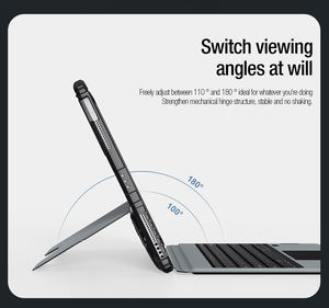 Cover per tastiera in pelle retroilluminata a 7 colori staccabile Nillkin con Touchpad per <span class=keywords><strong>custodia</strong></span> per tastiera <span class=keywords><strong>iPad</strong></span> 10.2 Pro <span class=keywords><strong>12.9</strong></span> - Product Image 3