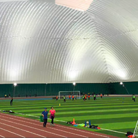 Dôme gonflable sportif tendance 2026 en PVC/PVDF, type bulle, pour toutes saisons, double/triple couche, étanche >3000mm