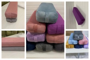 Almohada de Yoga Personalizada con Logotipo, Rectangular y Redonda, Rellenable con Semillas de Trigo Sarraceno y Kapok - Product Image 6